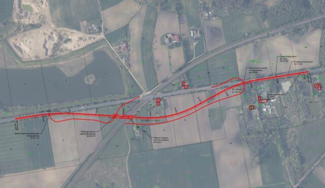 wiadukt1 DK nr 15 w Wymysłowie. Ilustracja PKP PLK.