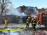 Pożar kurnika w Jankowie Dolnym