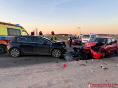 Wypadek w Jankowie Dolnym. Ranną zabrał śmigłowiec LPR.