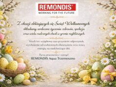 Życzenia Wielkanocne od Remondis Aqua Trzemeszno